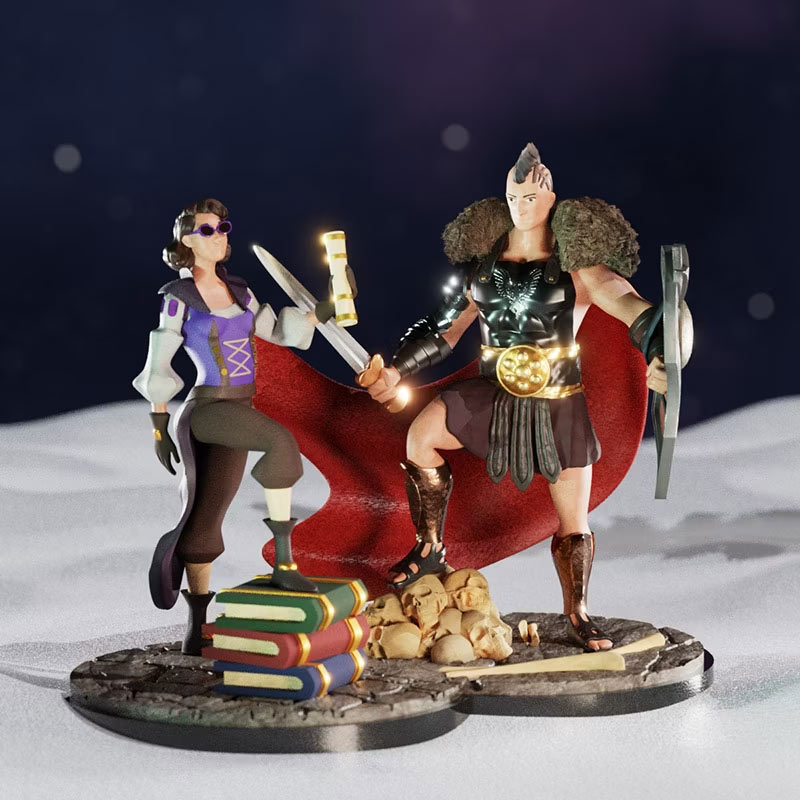 Couple Crafts Minis creating playable worlds for family and friends