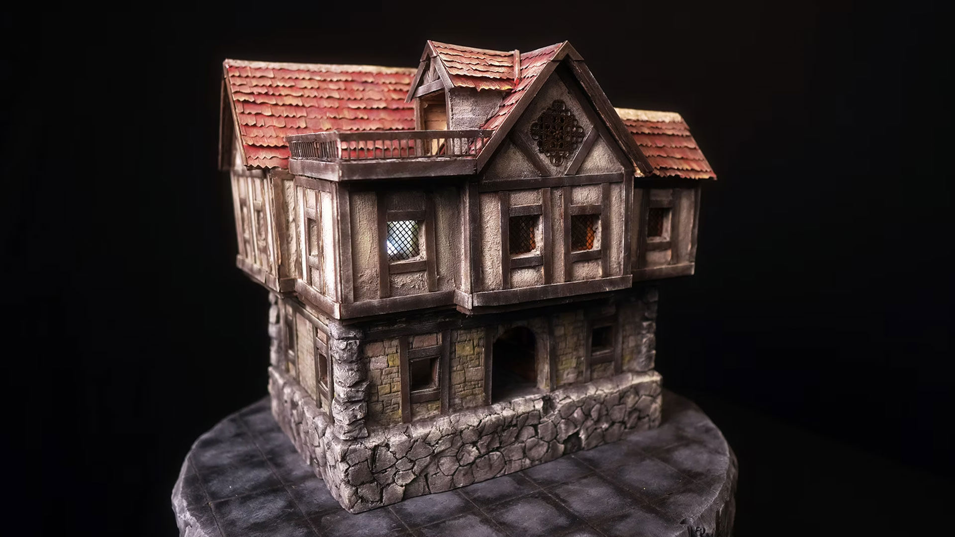 Medieval magic shop build