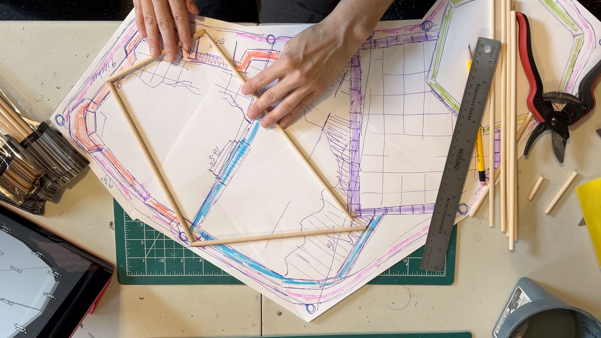 Planning the castle hollow base