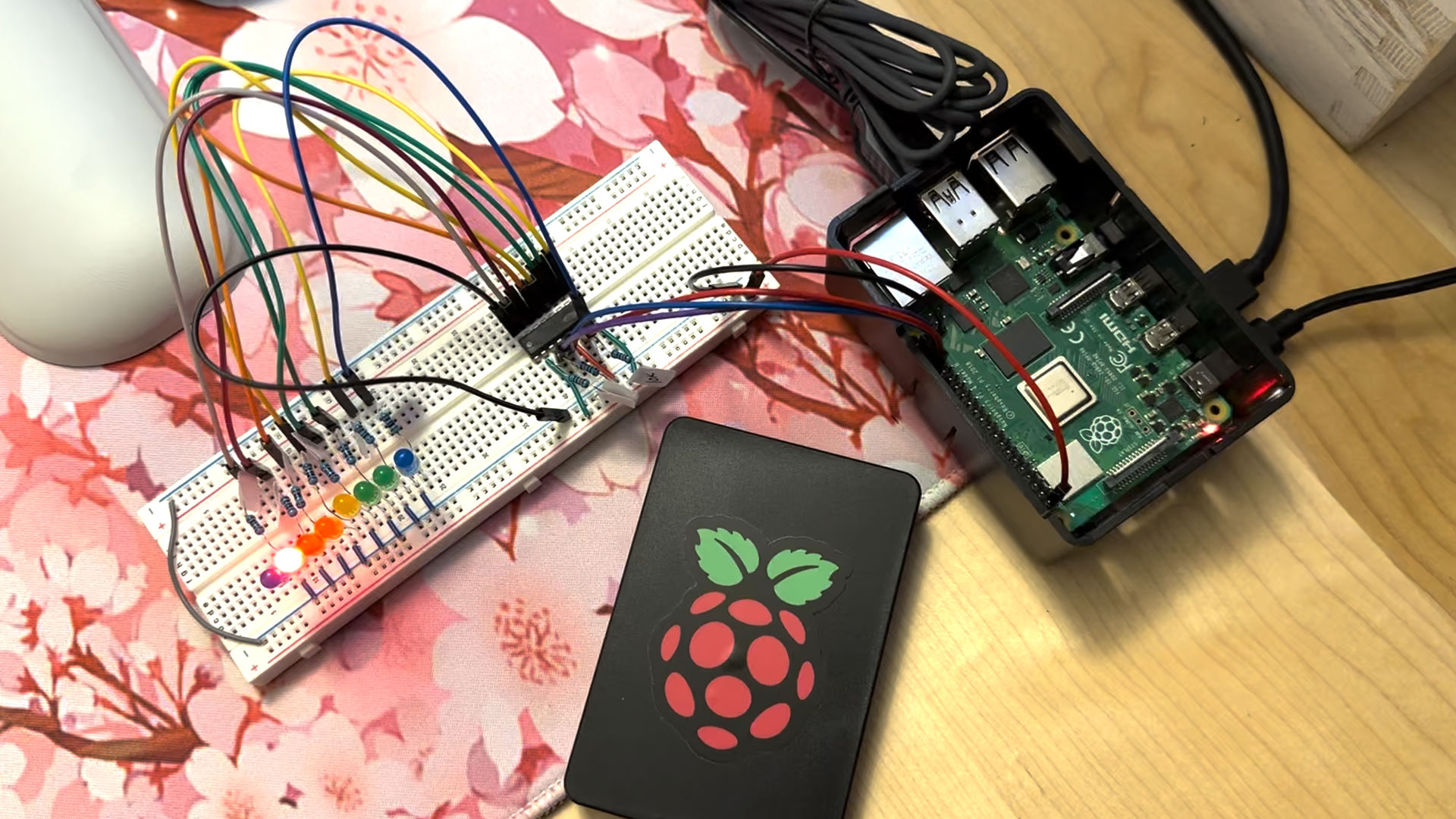 Building the Raspberry Pi circuit