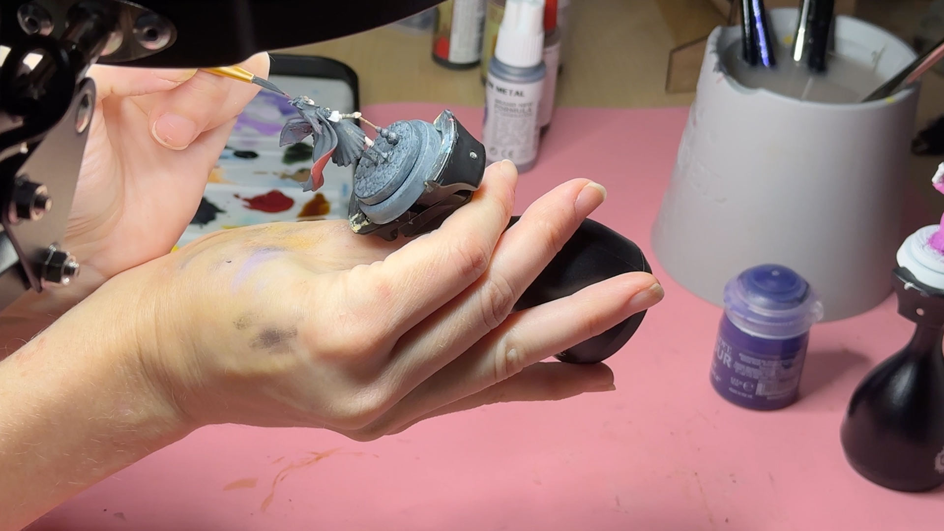 Painting custom minis