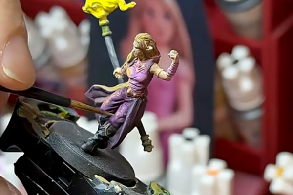 Mini painting transformation