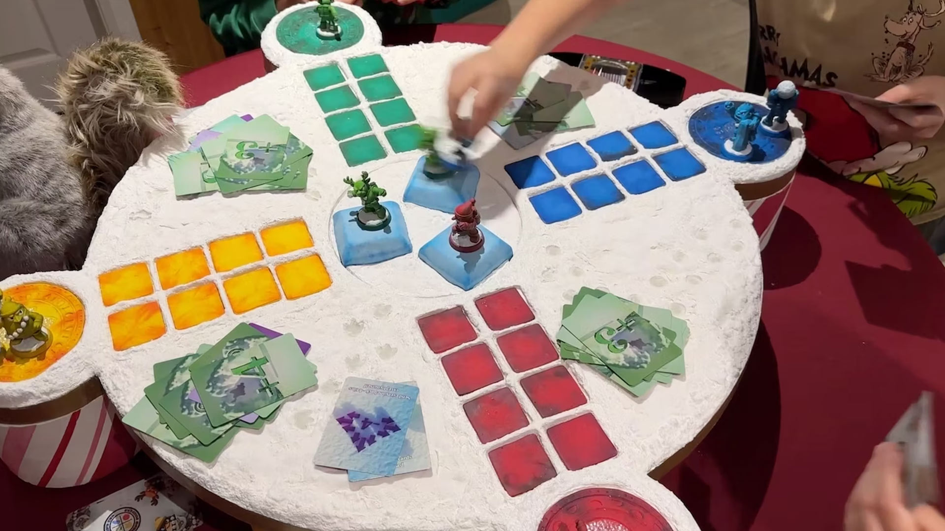 Christmas day family gameplay